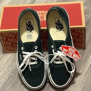 🔥 Vans Authentic – Scarab/True White – Men’s 8.5 / Women’s 10 – NWT w/ Box 🔥